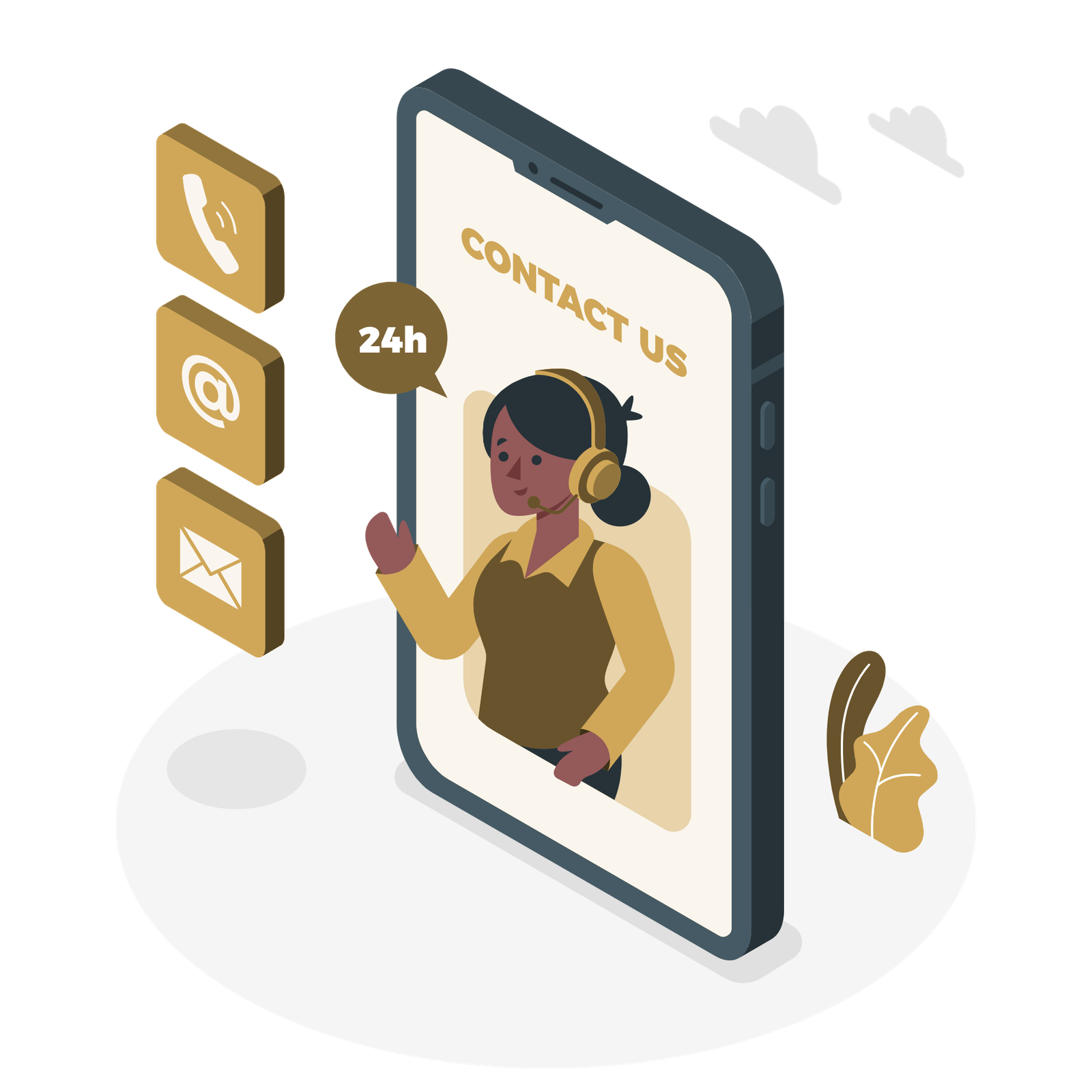 Contact Illustration